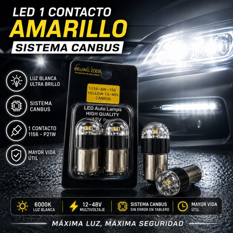 LED 1 CONTACTO 12VD 24VDC