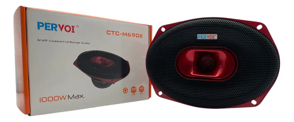 Parlante Pervoi 1000w 6x9 Coaxial Full Range - Imagen 2