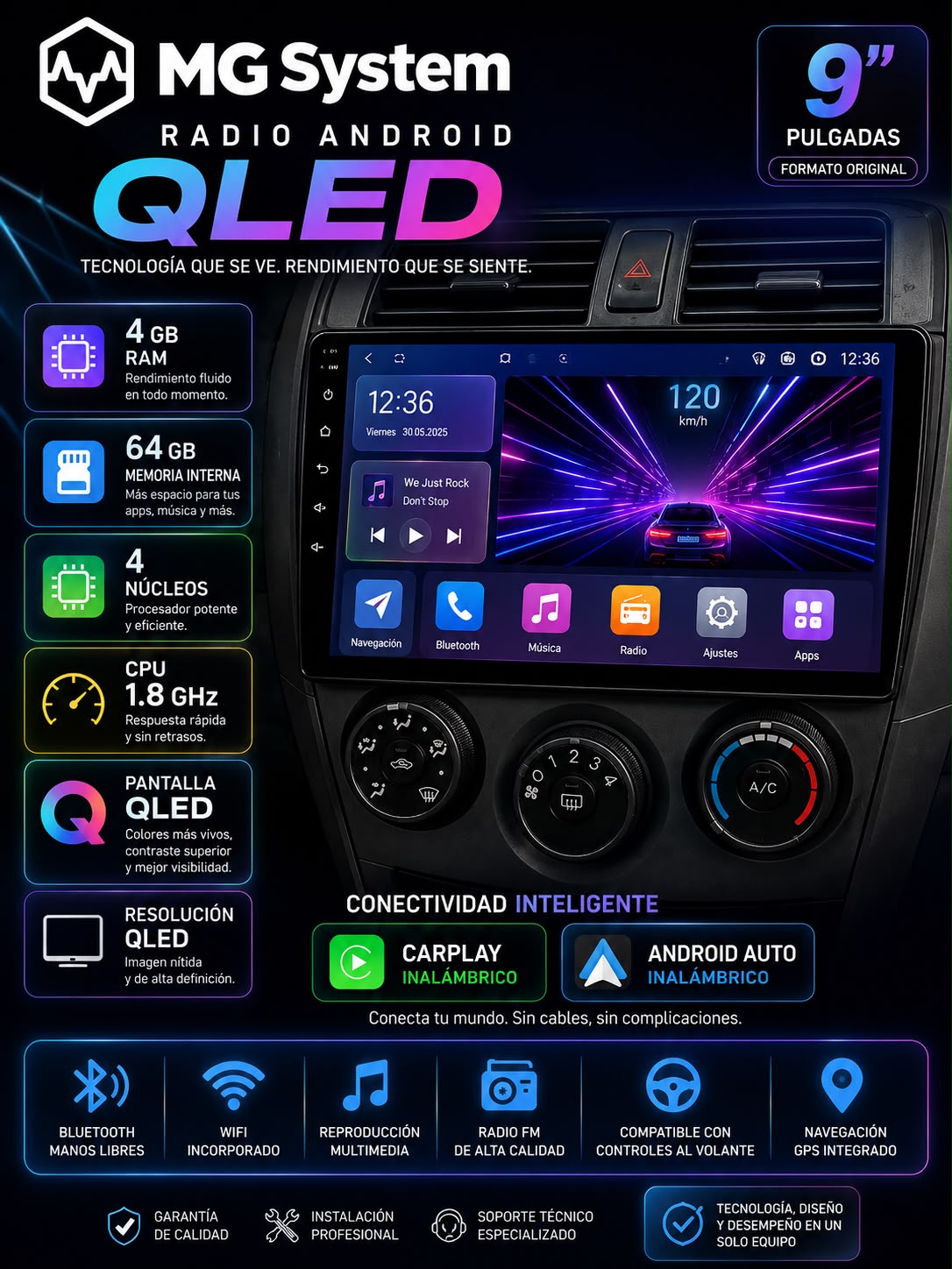 radio MG system