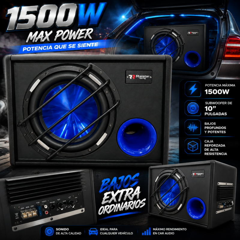 subwoofer amplificado