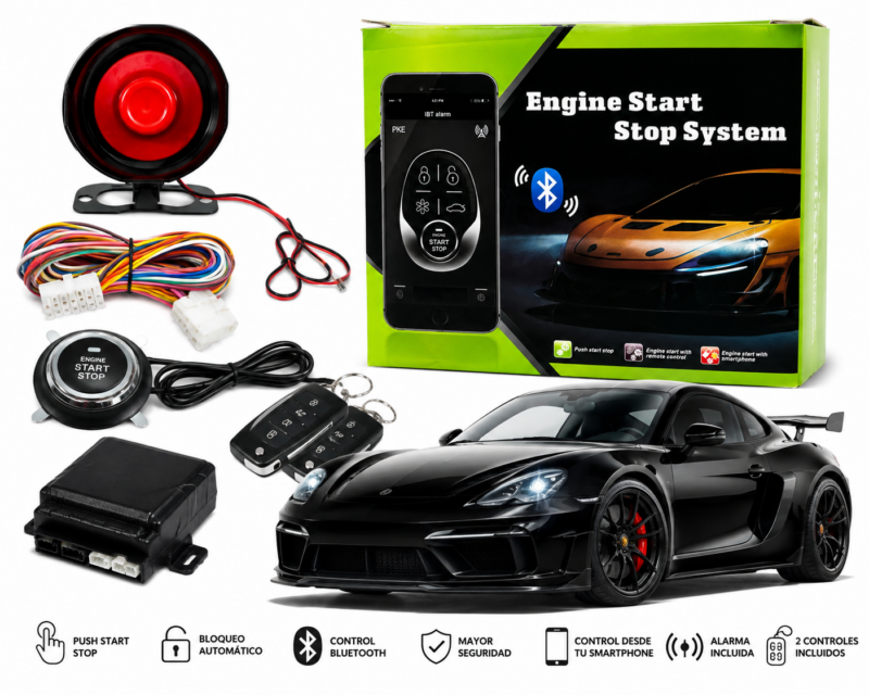 alarma stop start