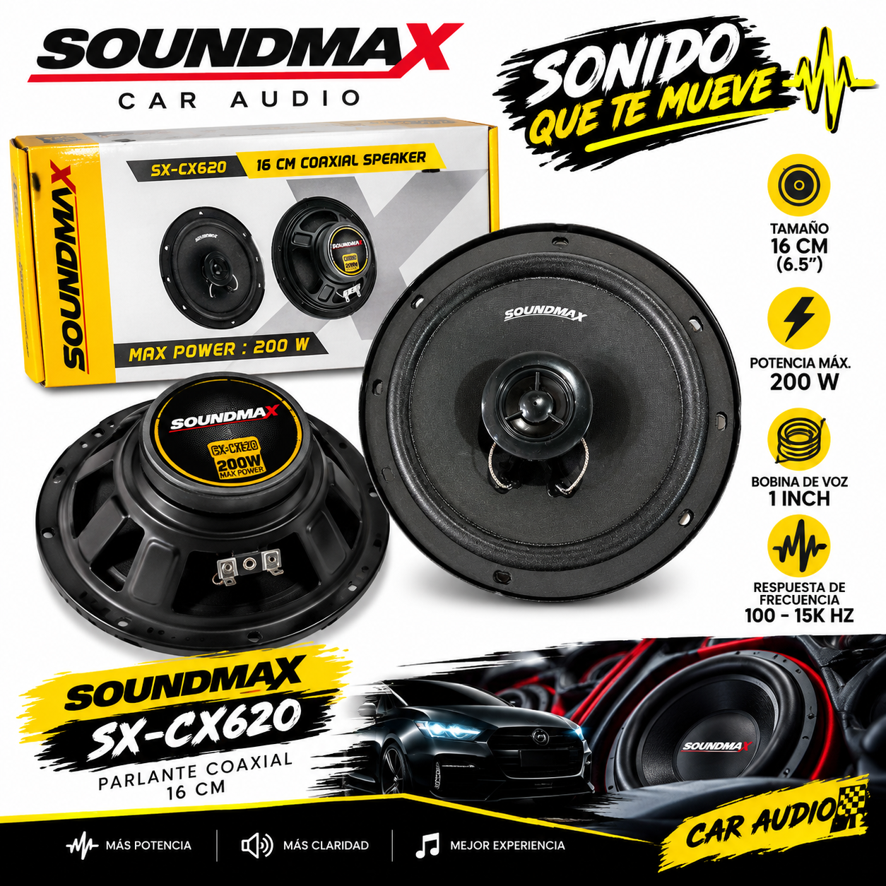 COAXIALES SOUNDMAX